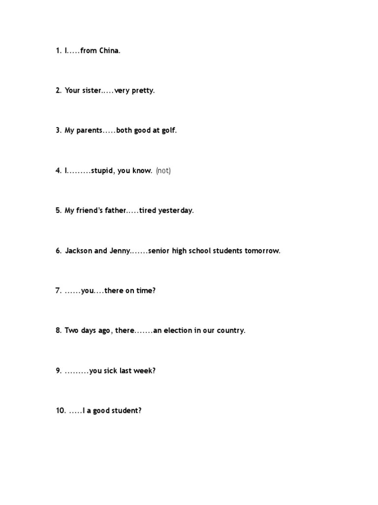 A quick look at verb tenses and how they work. Simple Present Tense Past Tense Future Tense Nominal Sentence Exercise Pdf