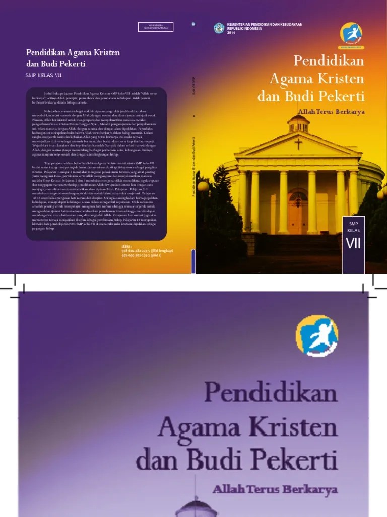 Buku Siswa Agama Kristen 7 Isi | PDF