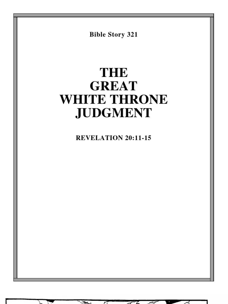 The Great White Throne Judgment 17 | PDF | Last Judgment | Systematic ...
