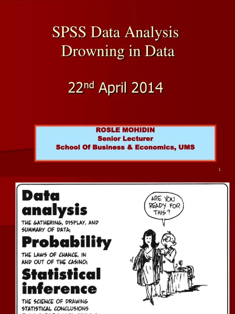 SPSS Data Analysis | PDF | Spss | Student's T Test