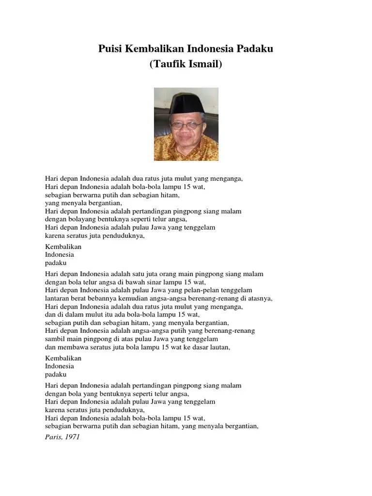 Yuk Cek Puisi Beserta Tanda Bacanya [Terbaru] 