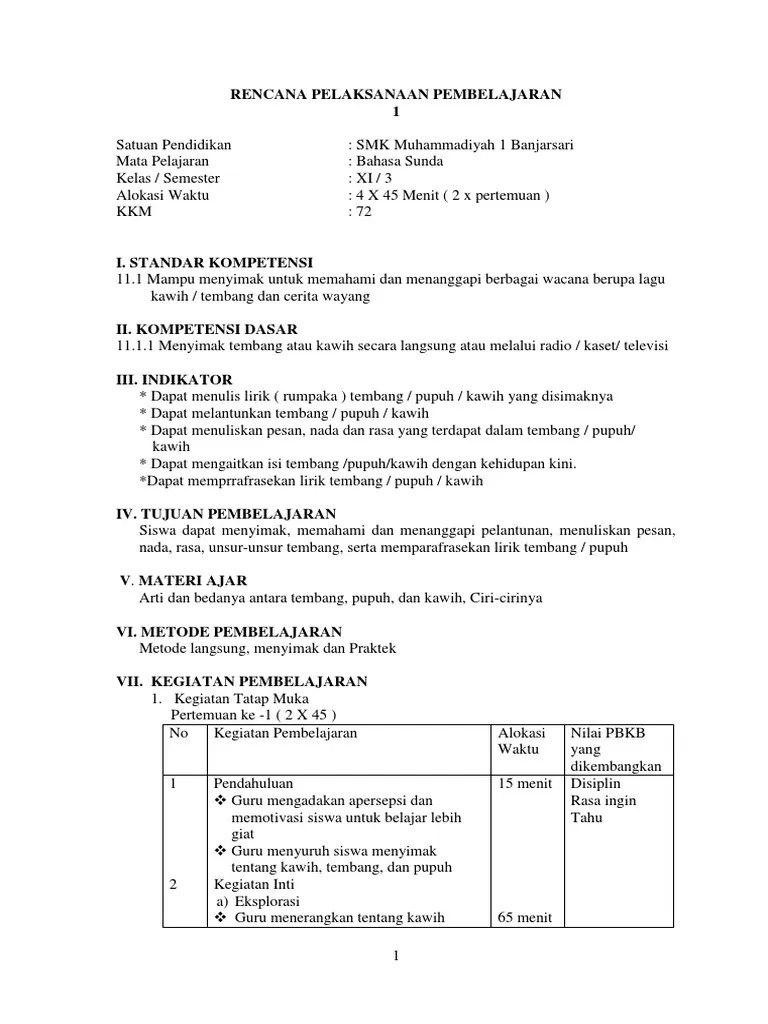 Edit Sunda Kls x1 | PDF