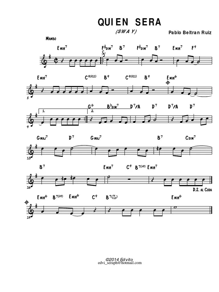 Quien Sera | PDF