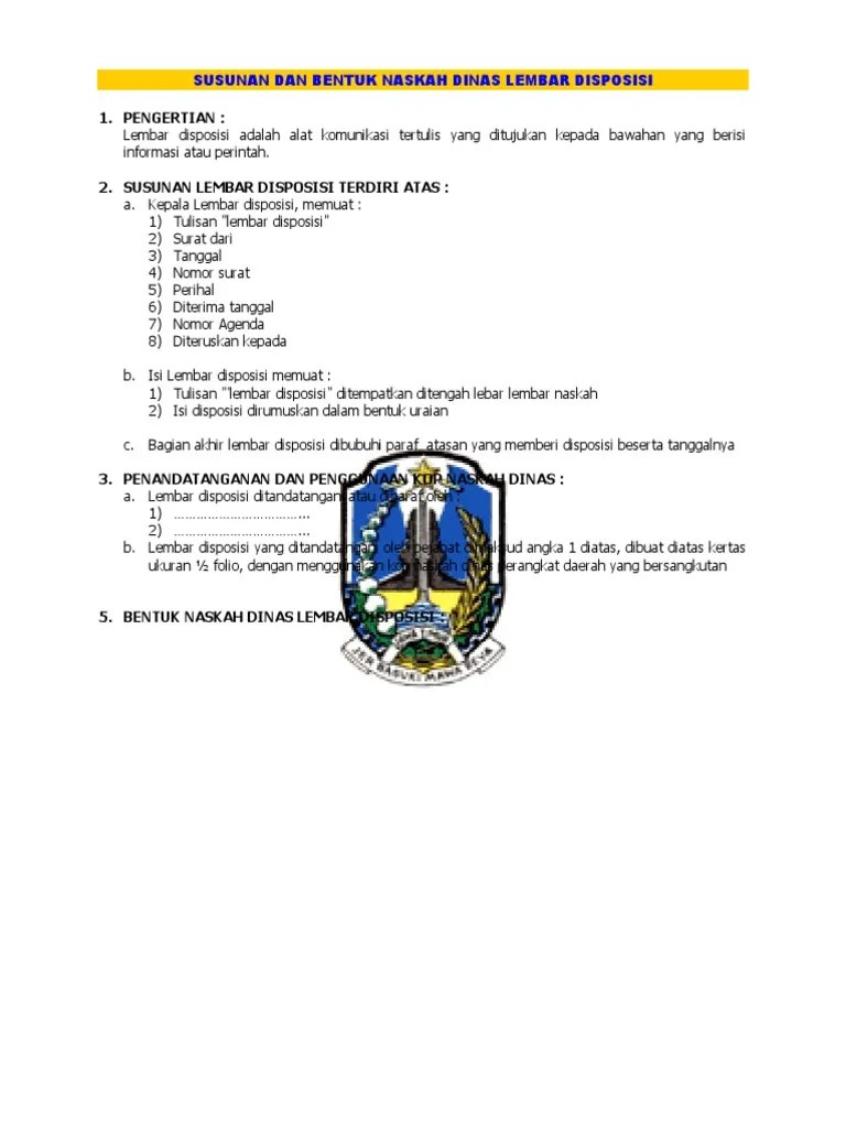 Pengertian Disposisi | PDF