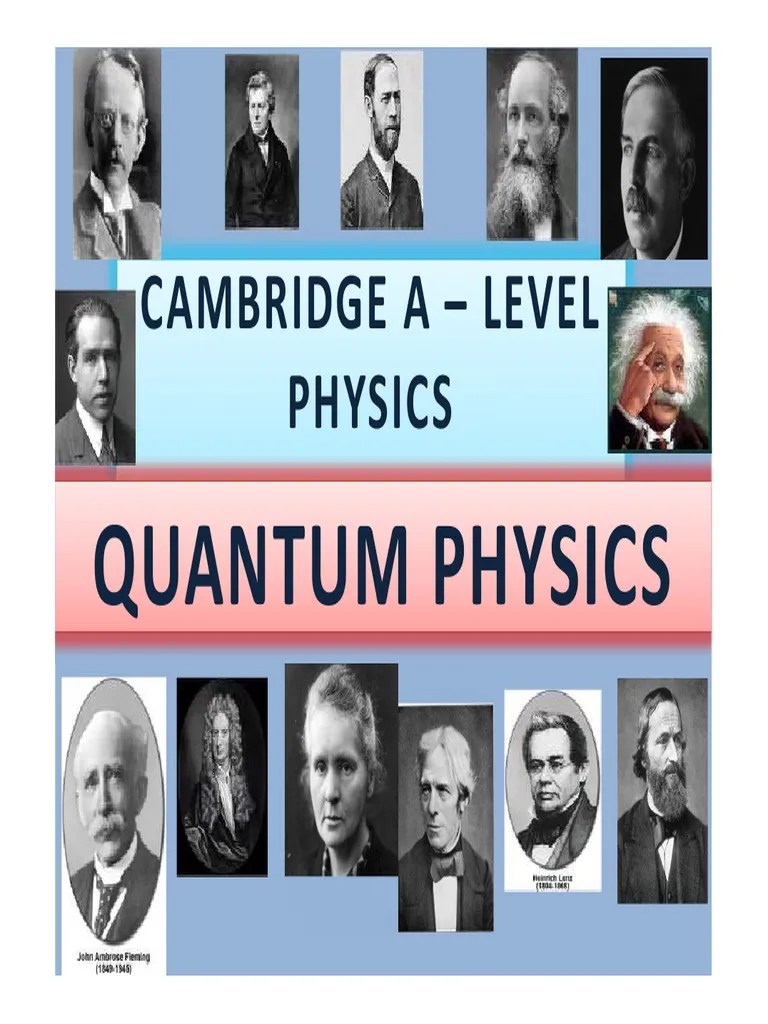 Chapter 26 Quantum Physics | PDF | Photoelectric Effect | Emission Spectrum