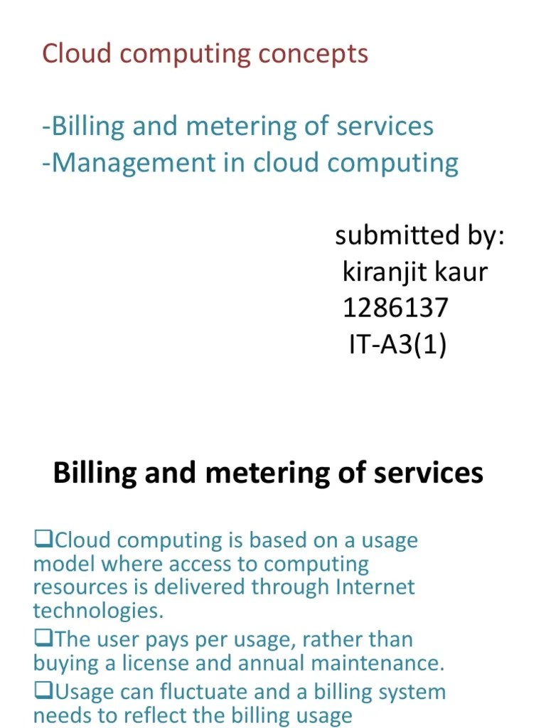 Cloud Computing Concepts | PDF | Software As A Service | Cloud Computing