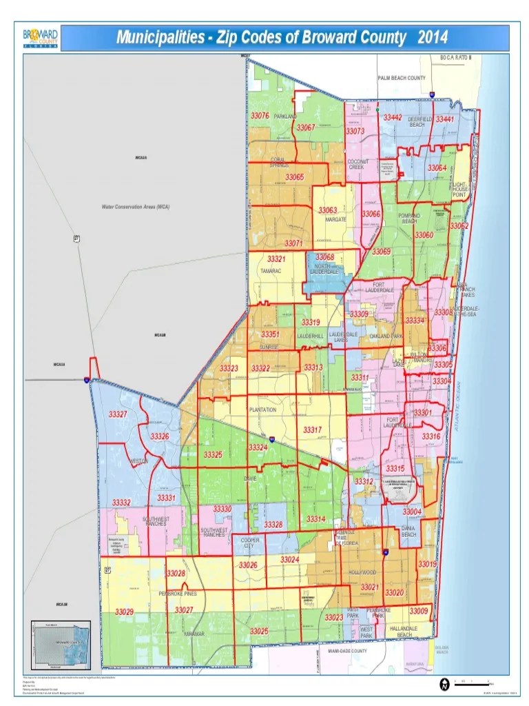 Zip Codes Of Broward County 2014 Boca Raton PDF 1