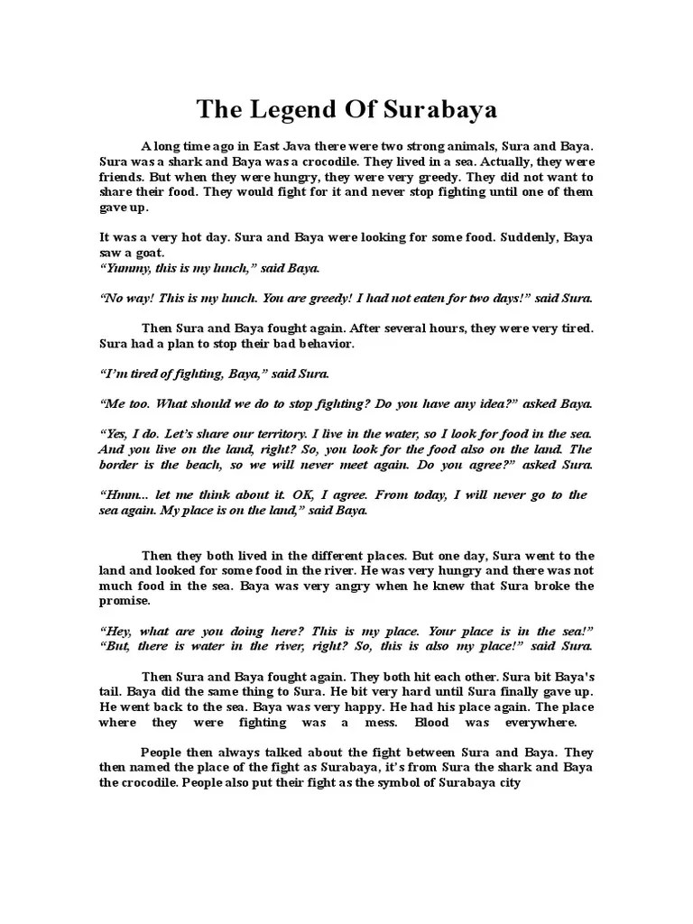The Legend of Surabaya | PDF