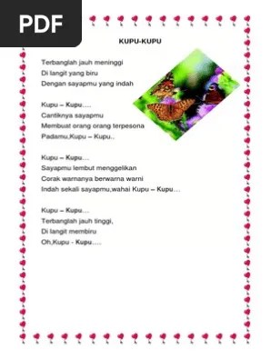 Contoh puisi tentang hewan atau puisi fabel; Puisi Hewan Pdf