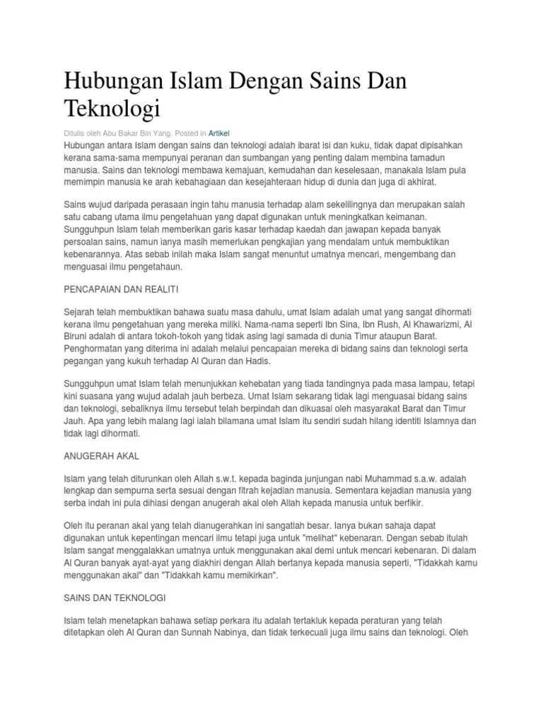 Maksud Sains Dan Teknologi - Bab 2 Tingkatan 4 Peningkatan Sains Dan Teknologi