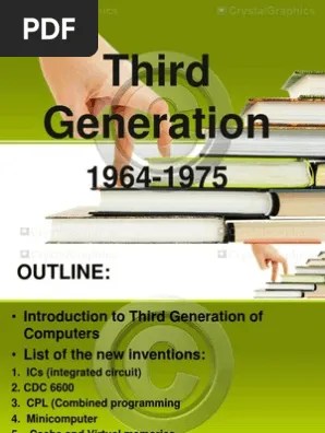 Third Generation Integrated Circuit Electronic Engineering