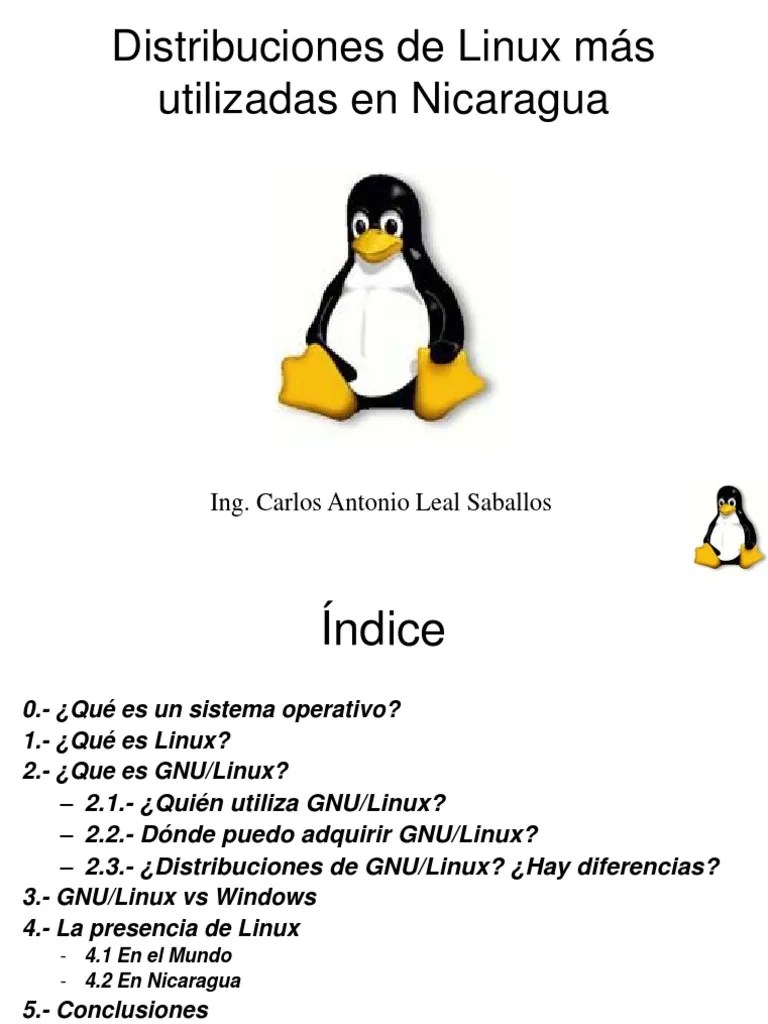 Linux Distribuciones Nicas | PDF | Distribución De Linux | Sombrero Rojo