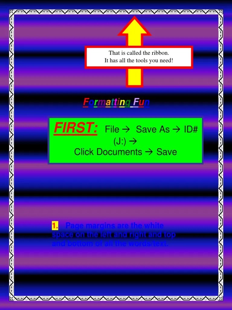 Formatting A Word Document | PDF | Writing | Graphic Design