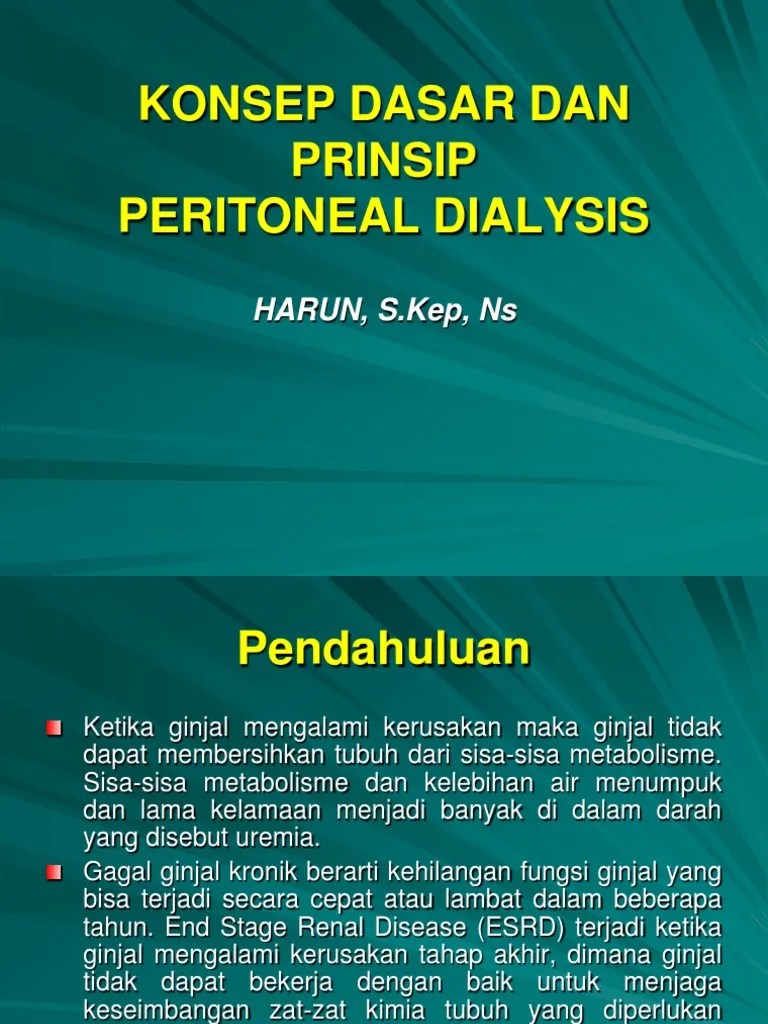 Peritoneal Dialisis | PDF