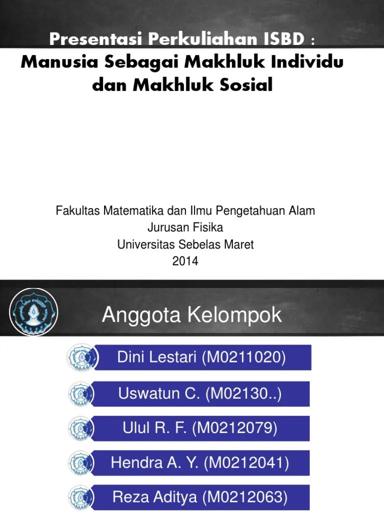 Apa Yang Dimaksud Dengan Makhluk Sosial