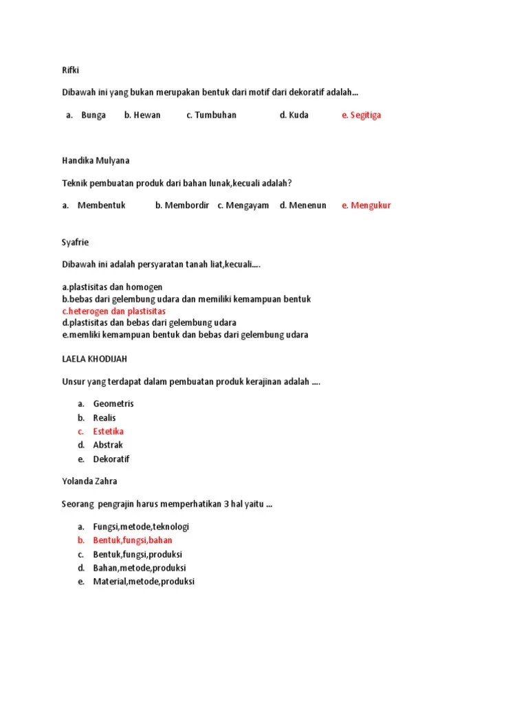 Ada sekitar 50 butir soal (30 pilihan ganda + 20 essay) yang ada di postingan ini. Kumpulan Soal Kewirausahaan Smk Kelas Xii Dan Jawabannya