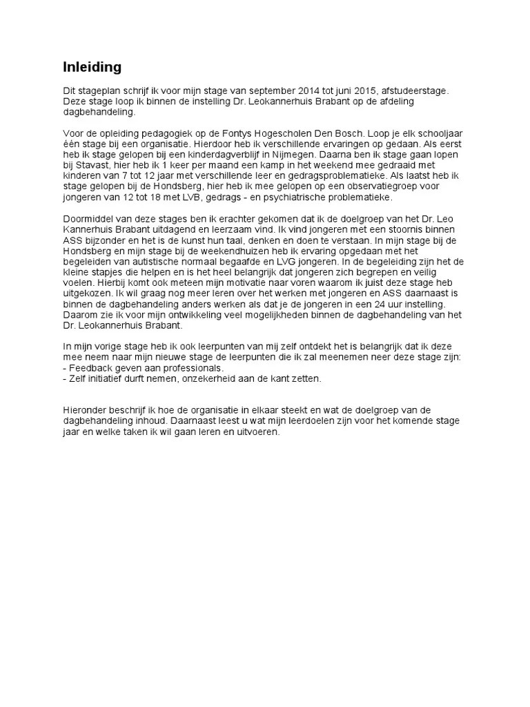 Voorbeeld sollicitatiebrief pedagogisch medewerker jeugdzorg: een