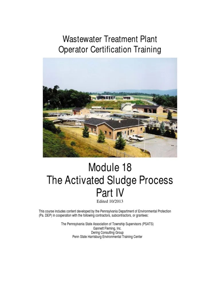 Wastewater Treatment Plant Operator Certification Training | PDF | Sewage Treatment | Nitrogen