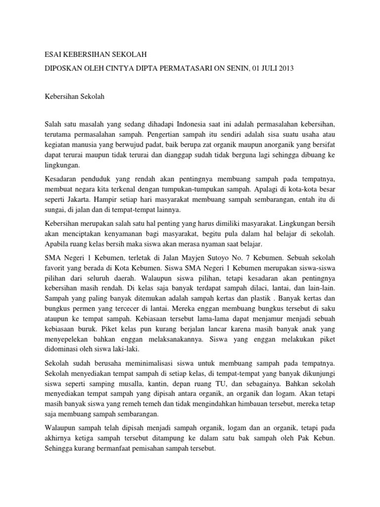 Contoh teks pidato persuasif etika terbaik. Contoh Kerangka Karangan Tentang Kebersihan Lingkungan Sekolah Berbagai Contoh