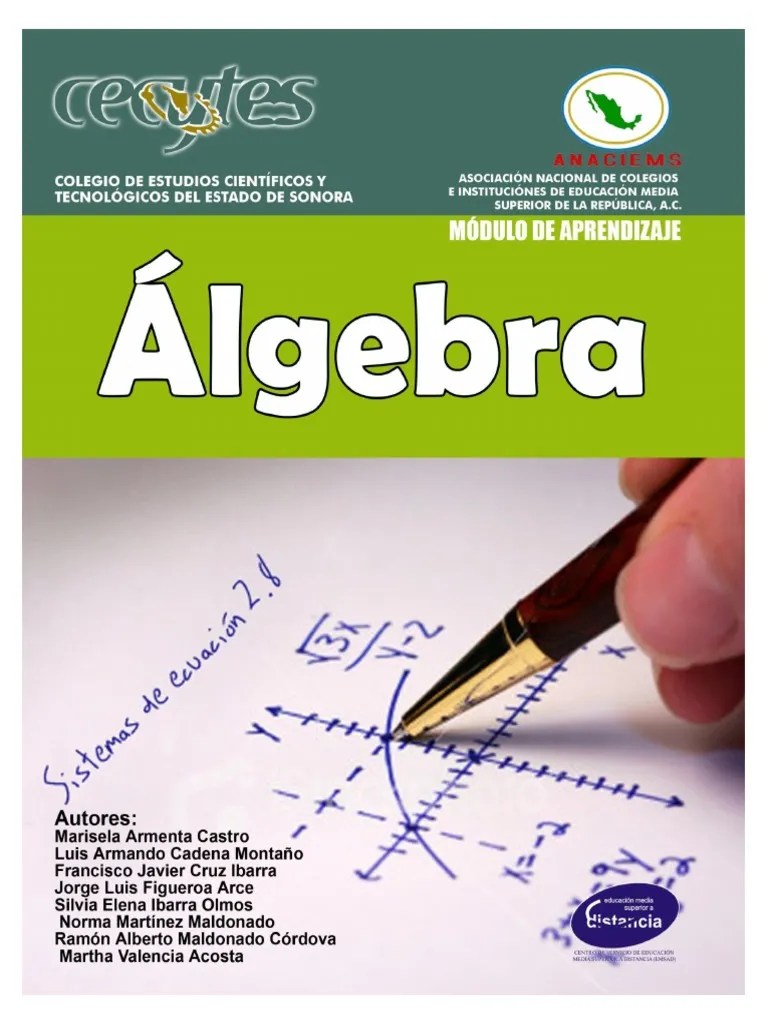 Algebra PDF | PDF | Factorización | Fórmula