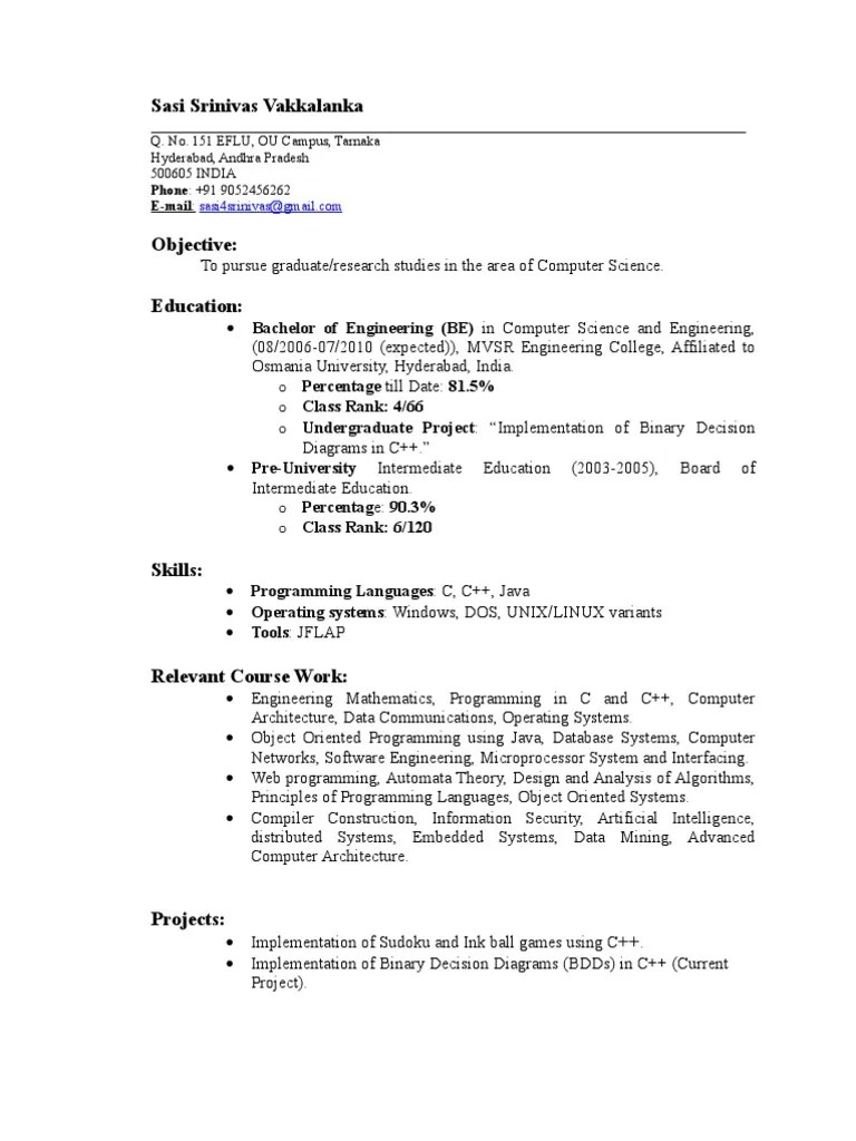 Resume Sasipdf Computer Programming Intellectual Works
