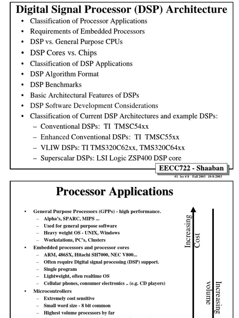 PDSP Architecture | PDF | Digital Signal Processor | Digital Signal ...