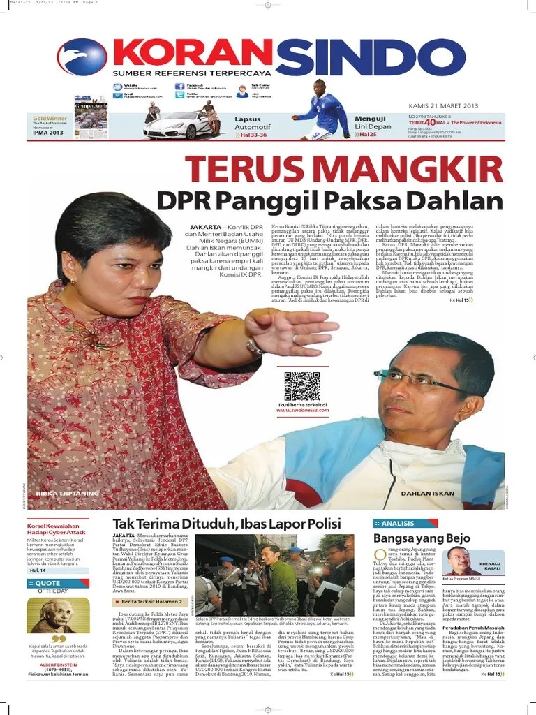 2013 03 21 Sindo | PDF
