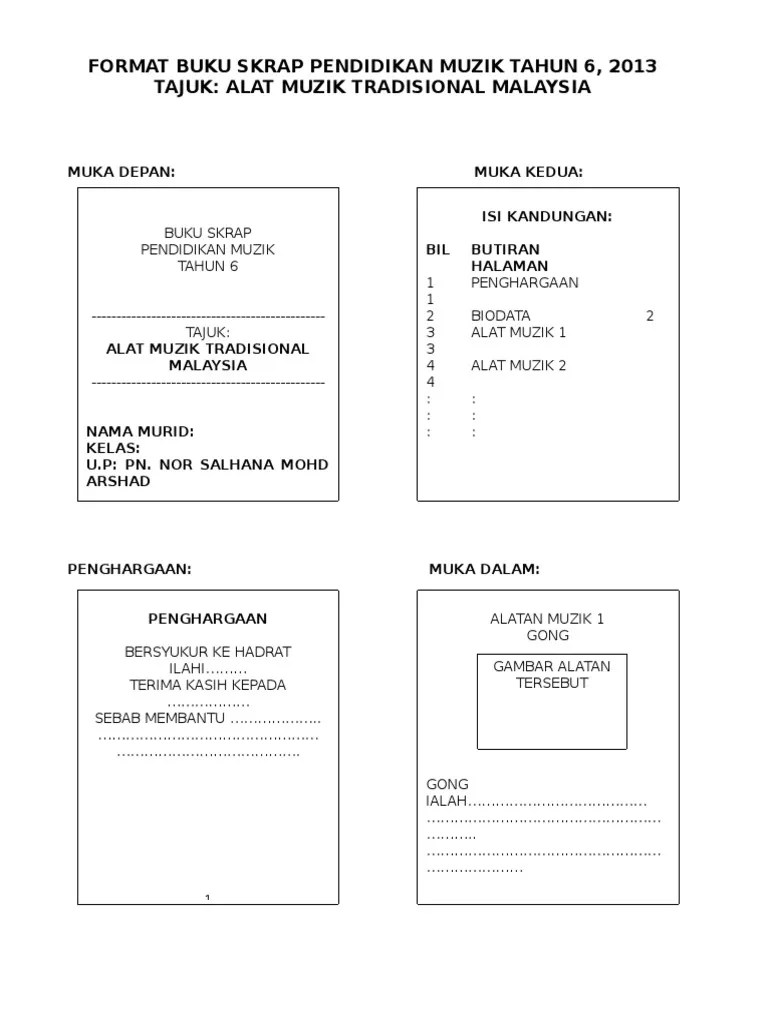 8 buku skrap ideas beadboard wainscoting projects to try learn. Format Buku Skrap Pendidikan Muzik Tahun 6 Pdf