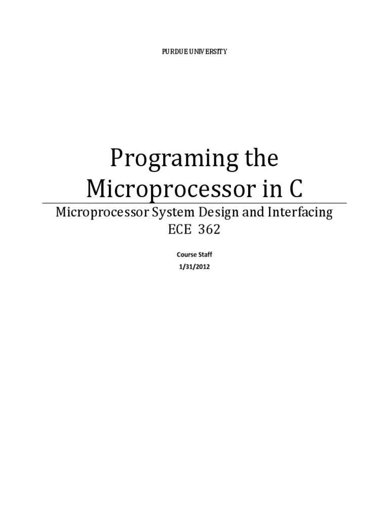 Programming In C Tutorial | PDF | C (Programming Language) | Library ...