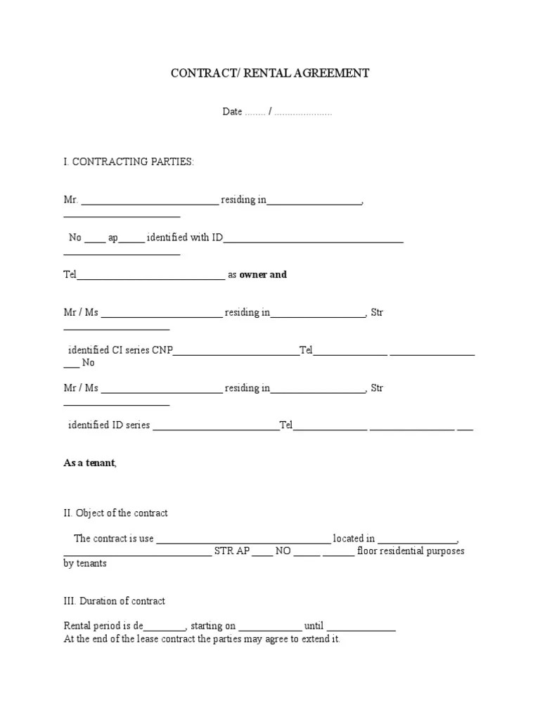 rental agreement lease leasehold estate free 30 day trial scribd