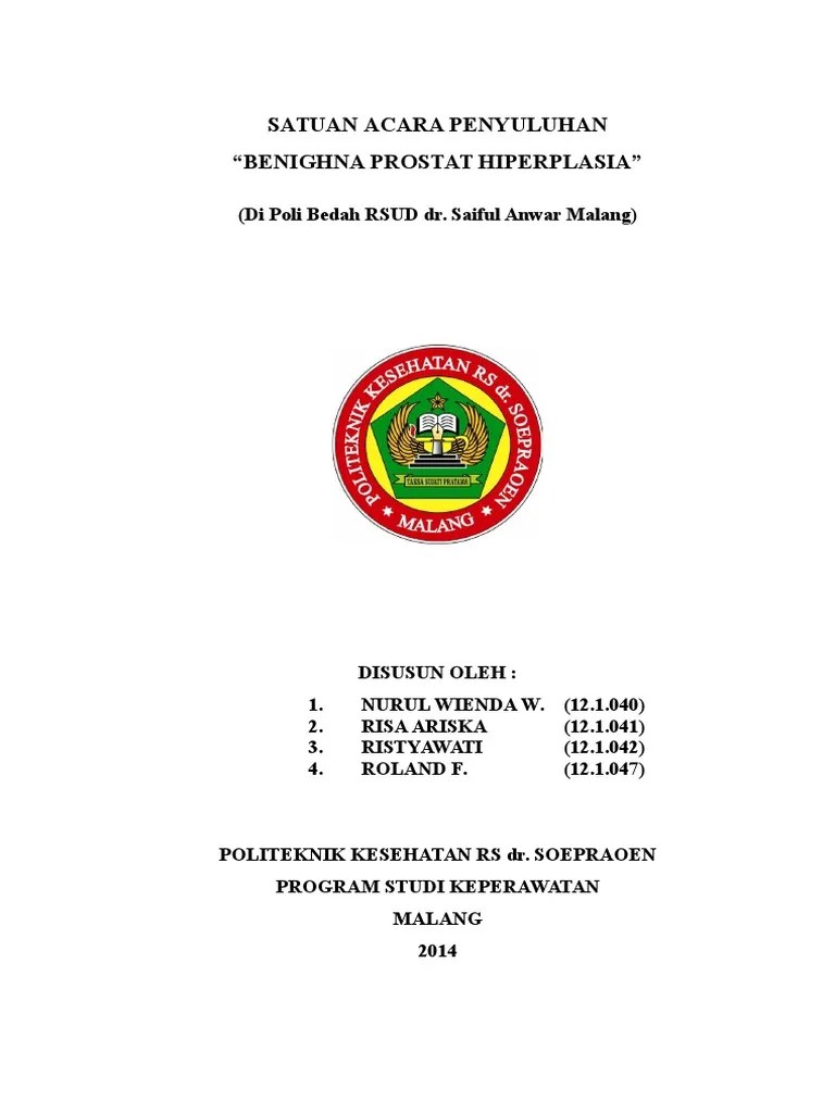 Namun pada 75 persen kasus myasthenia gravis, ditemukan adanya gangguan pada kelenjar . SAP BPH