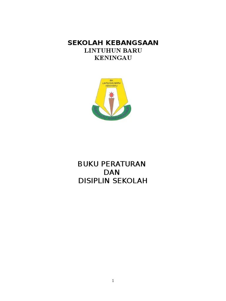 Buku Peraturan Sekolah Cute766