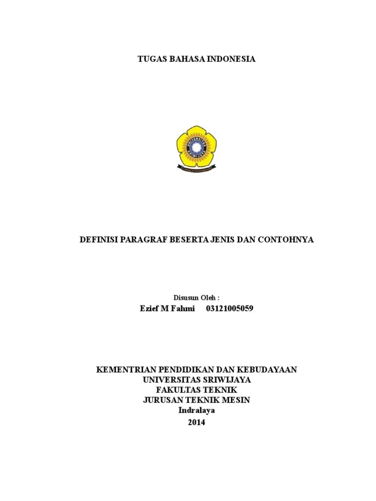 Water vendor, mariato is pulling carts of clean water in ciledug, tangerang 2. Definisi Paragraf Beserta Jenis Dan Contohnya