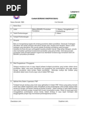 Ulasan buku ladap pengetahuan profesional guru (book review on fire safety) ; Contoh Book Review E Splg Pdf