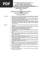 Satuan perlindungan masyarakat desa/kelurahan di wilayah. Sk Linmas Pdf