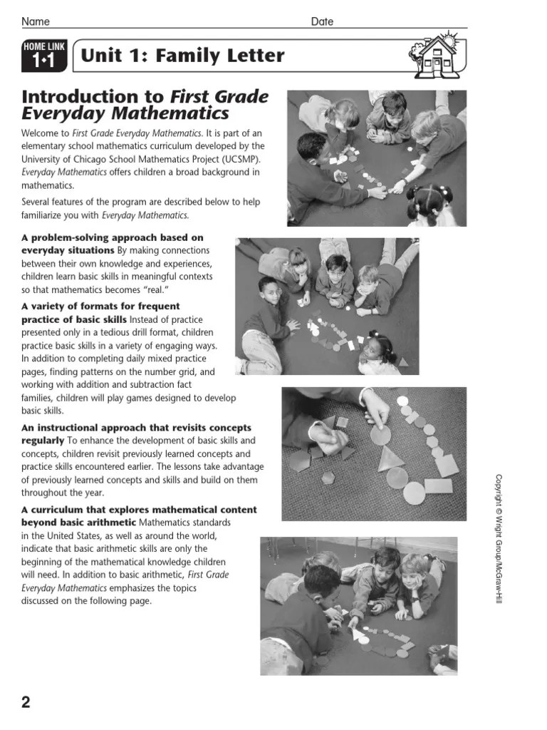 This homework assignment was completed on. Everyday Math Homelink Grade 4 Unit 3