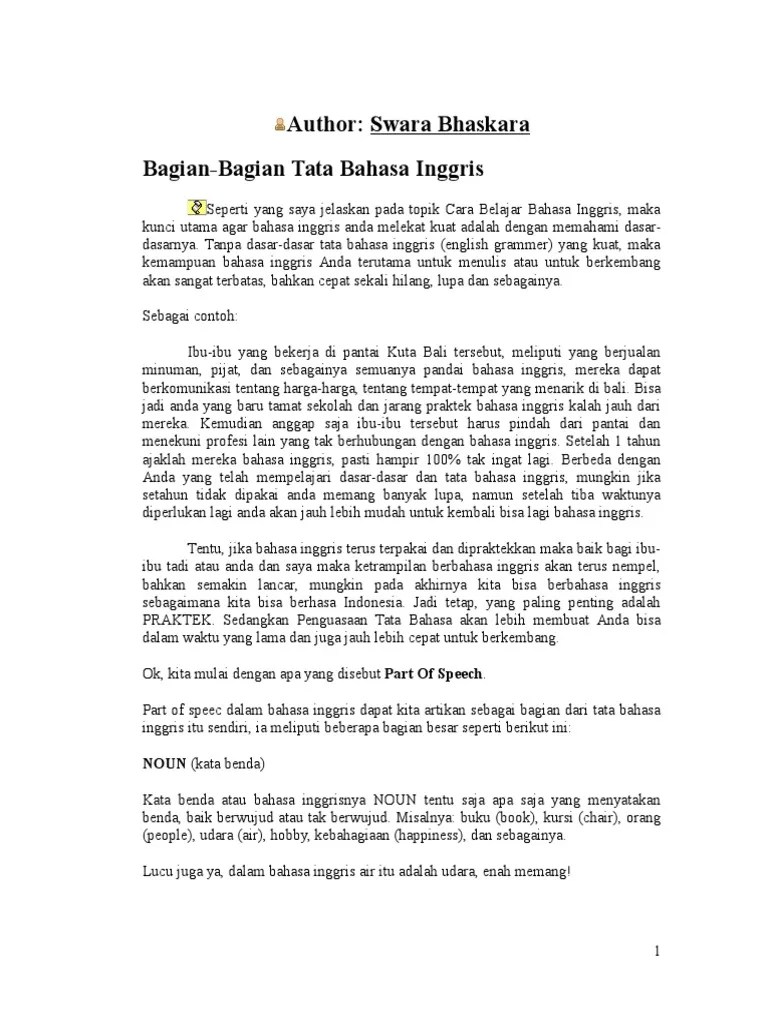 Cara cepat belajar bahasa inggris dengan writing. Belajar Bahasa Inggris Pdf