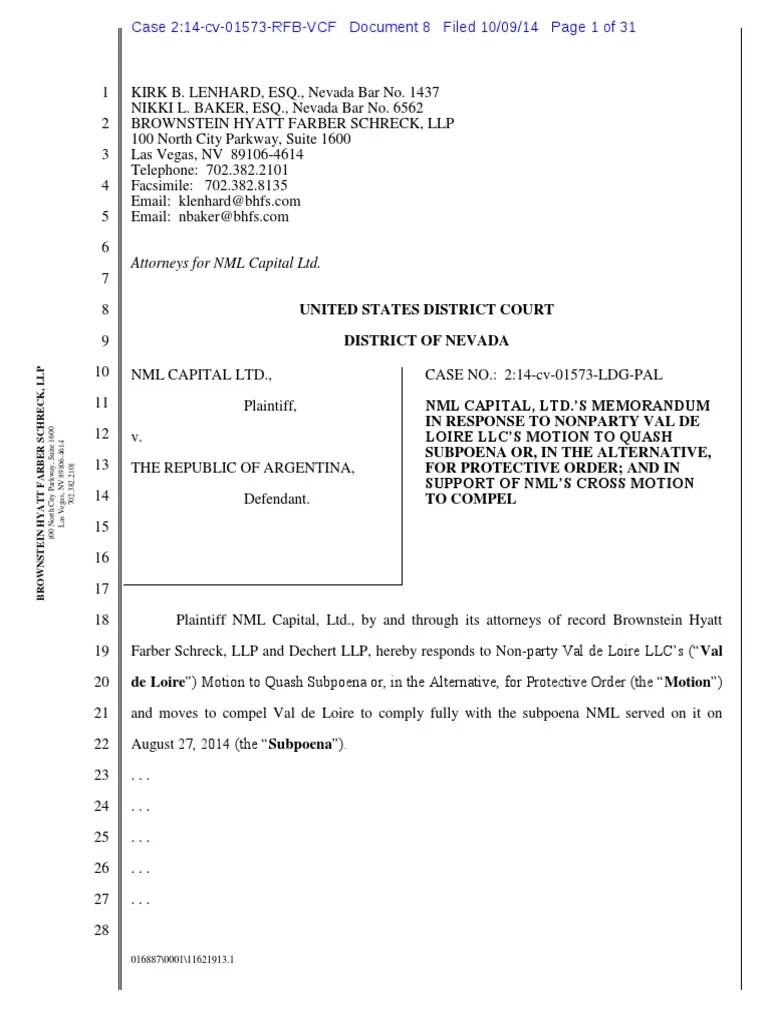 Nevada 2 | PDF | Discovery (Law) | Judgment (Law)