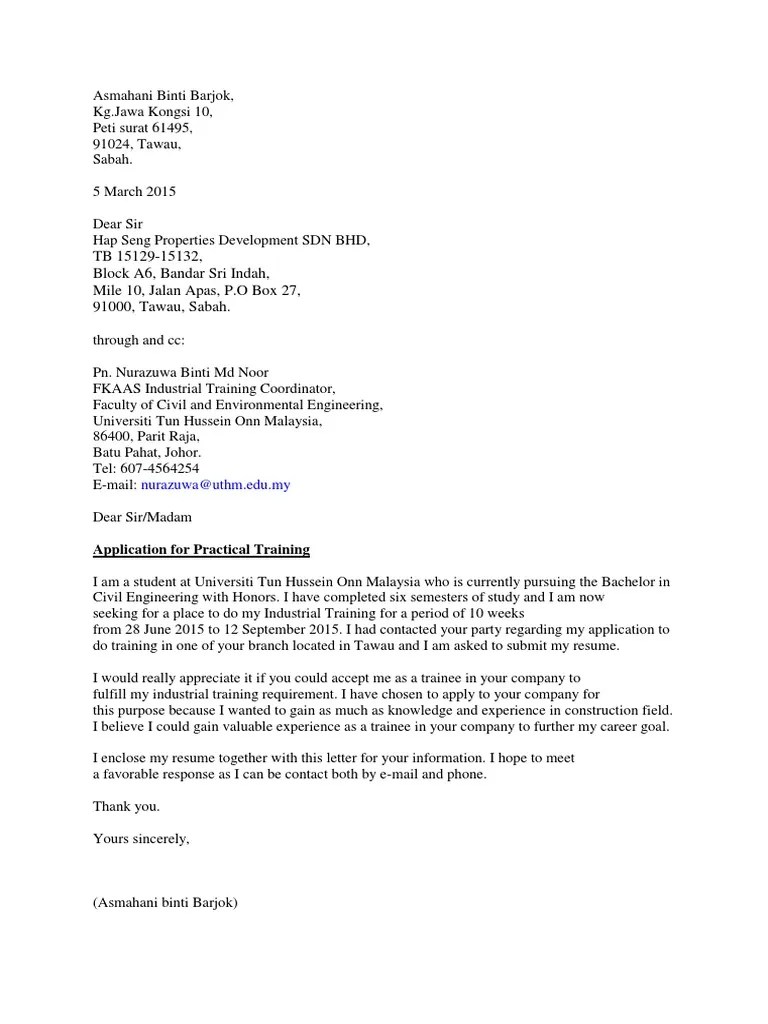 Ibu beranak dua ini mulai berkecimpung di industri hiburan about virginia breeders corgi. Contoh Cover Letter Latihan Industri Zarauti