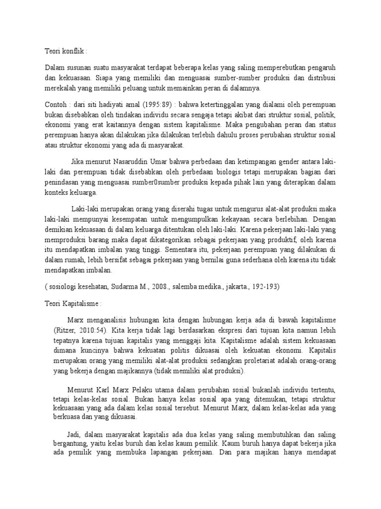 Teori Karl Marx | PDF