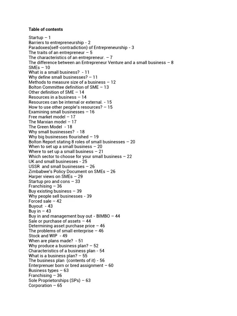 Entrepreneurship | Download Free PDF | Small Business | Entrepreneurship