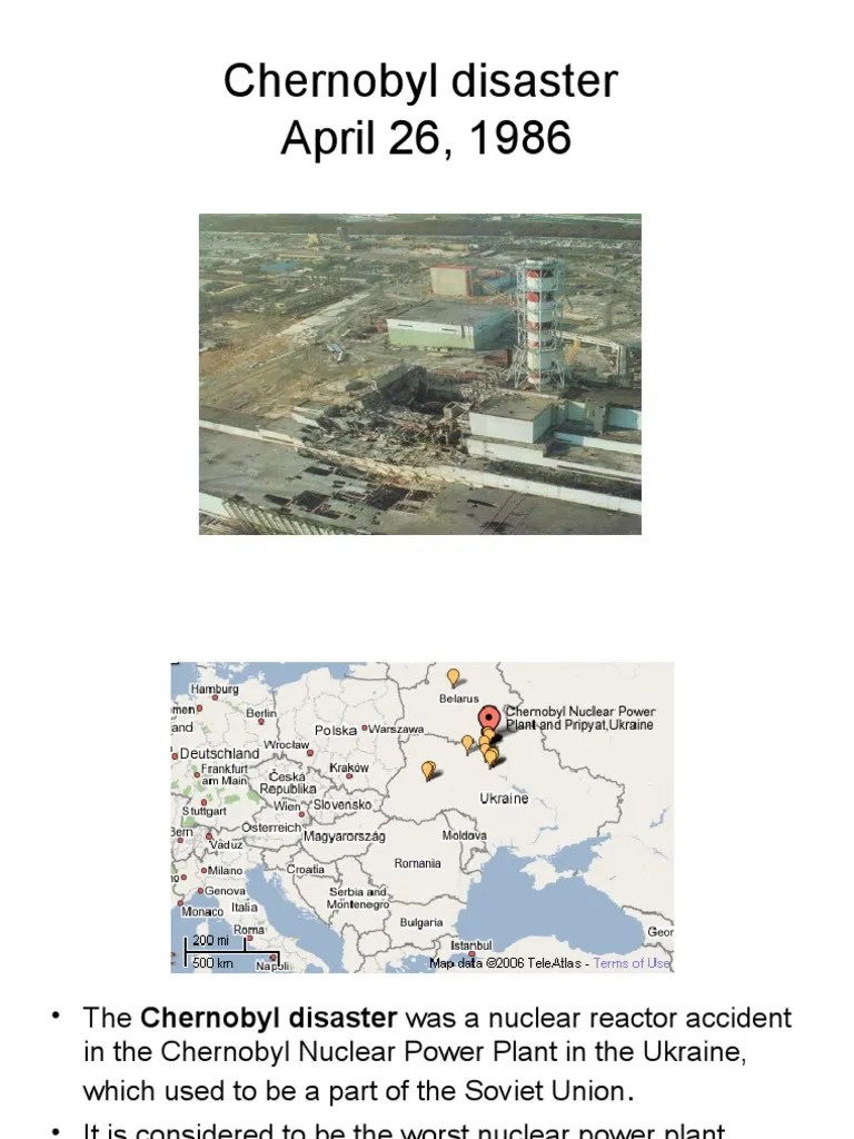 Chernobyl PPT | Chernobyl Disaster | Nuclear Power Stations