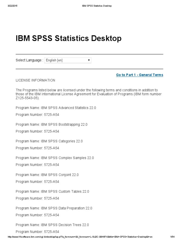 IBM SPSS Statistics Desktop | PDF | Spss | Arbitral Tribunal