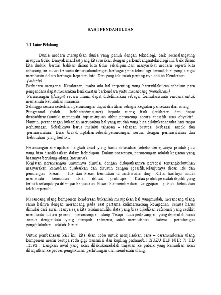 1 komponen utama kopling plat gesek tunggal. Makalah Kopling Pdf