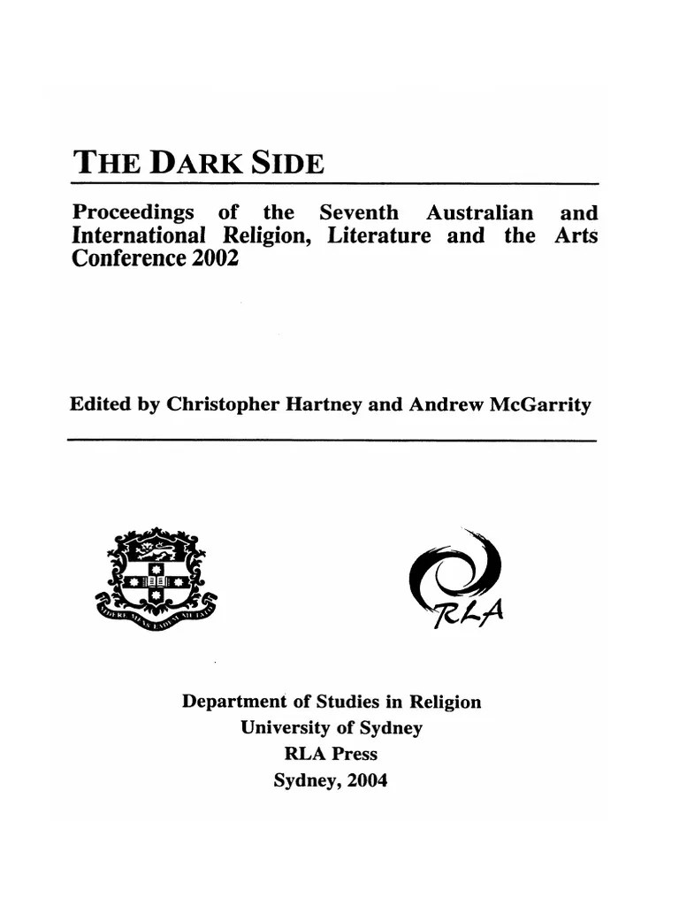 The Dark Side | PDF | Doctor Of Philosophy | Curator