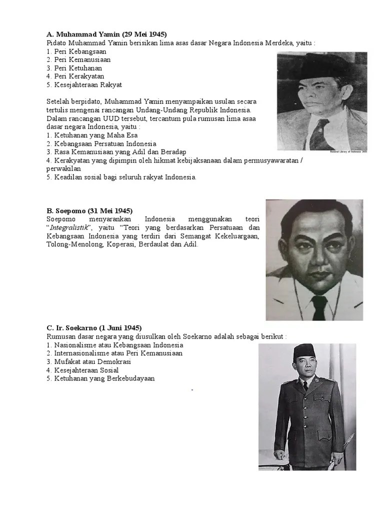 3 Perumus Pancasila | PDF