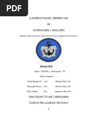 Museum brawijaya, petik buah apel, selecta, jatim park 1. Laporan Hasil Observasi Fix
