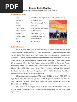 Anyway, meresensi buku itu seru dan menarik . Contoh Resensi Buku Lks Bahasa Indonesia Penggambar