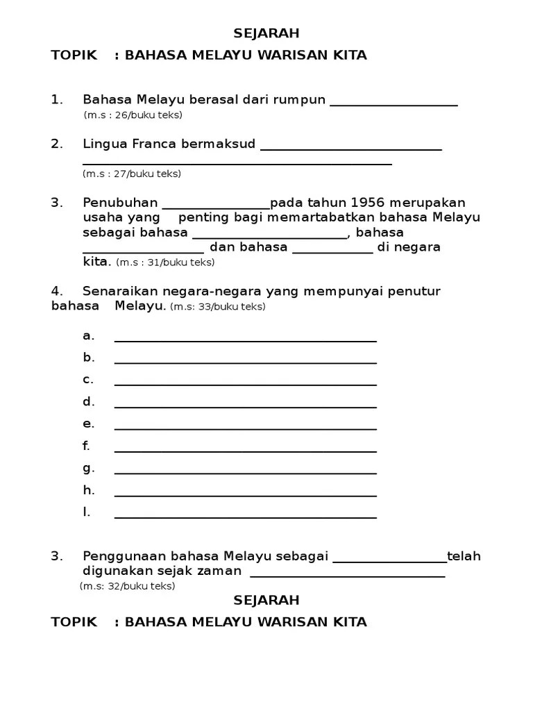 Apakah yang dimaksudkan dengan raja atau sultan? Sejarah Tahun 5 Pdf