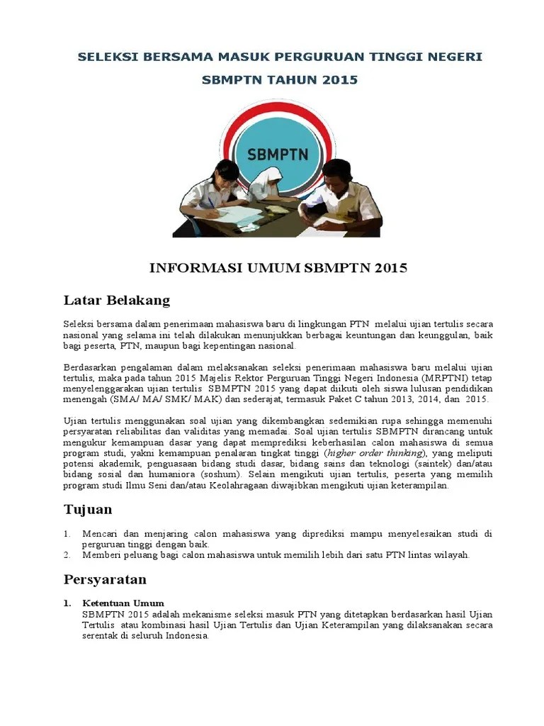 Contoh soal utbk sbmptn 2020 beserta jawaban materi tps tentang penalaran umum tribunnews com mobile. Contoh Soal Ujian Mandiri Saintek Unsika - Berbagi Contoh Soal